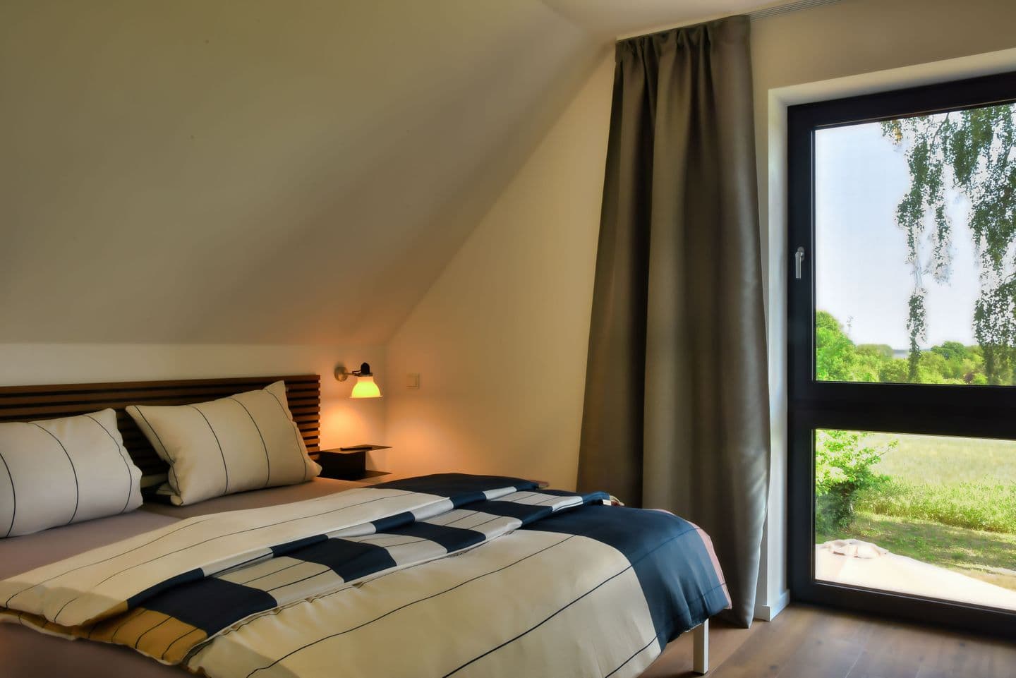 Ferienhaus Backsteinquartier Süd Putbus in Putbus – Schlafzimmer