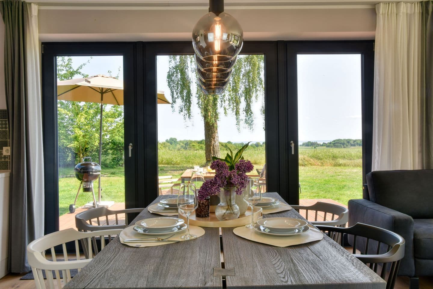 Ferienhaus Backsteinquartier Süd Putbus in Putbus – Wohnzimmer