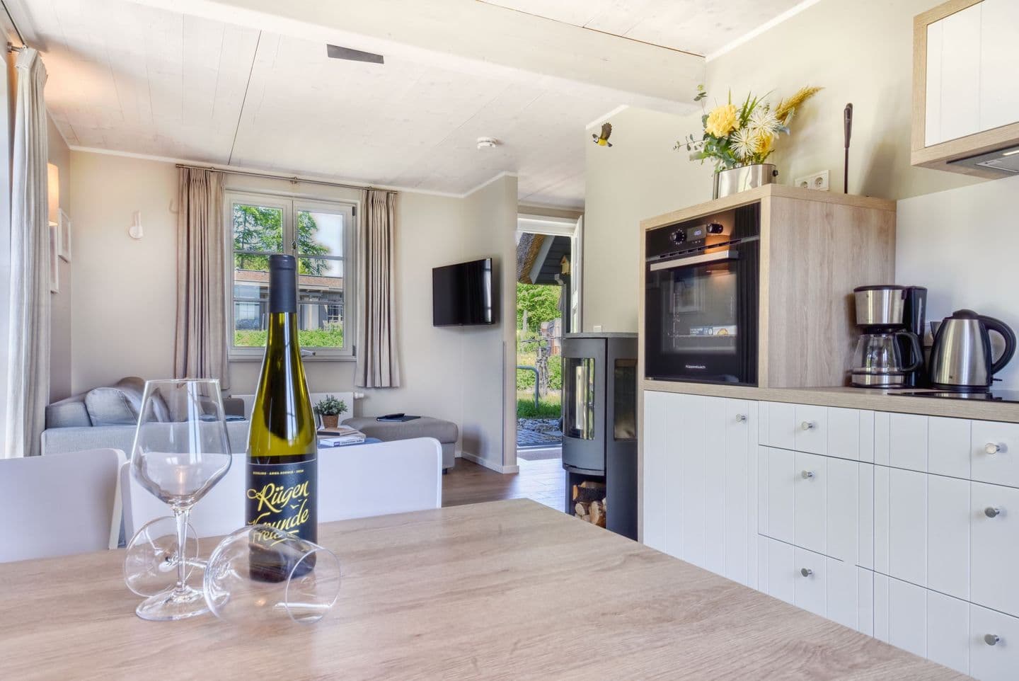 Ferienhaus Blaumeise Feriendorf 06 Klein Stresow Rügen in Klein Stresow – Küche