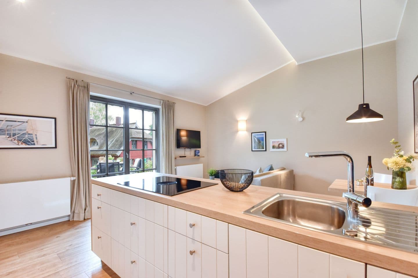 Ferienhaus Bodden Hus 27 Feriendorf Klein Stresow Rügen in Klein Stresow – Küche