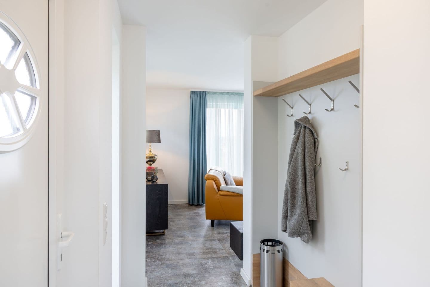 Ferienhaus C Seehütte Neukamp in Neukamp – Wohnzimmer