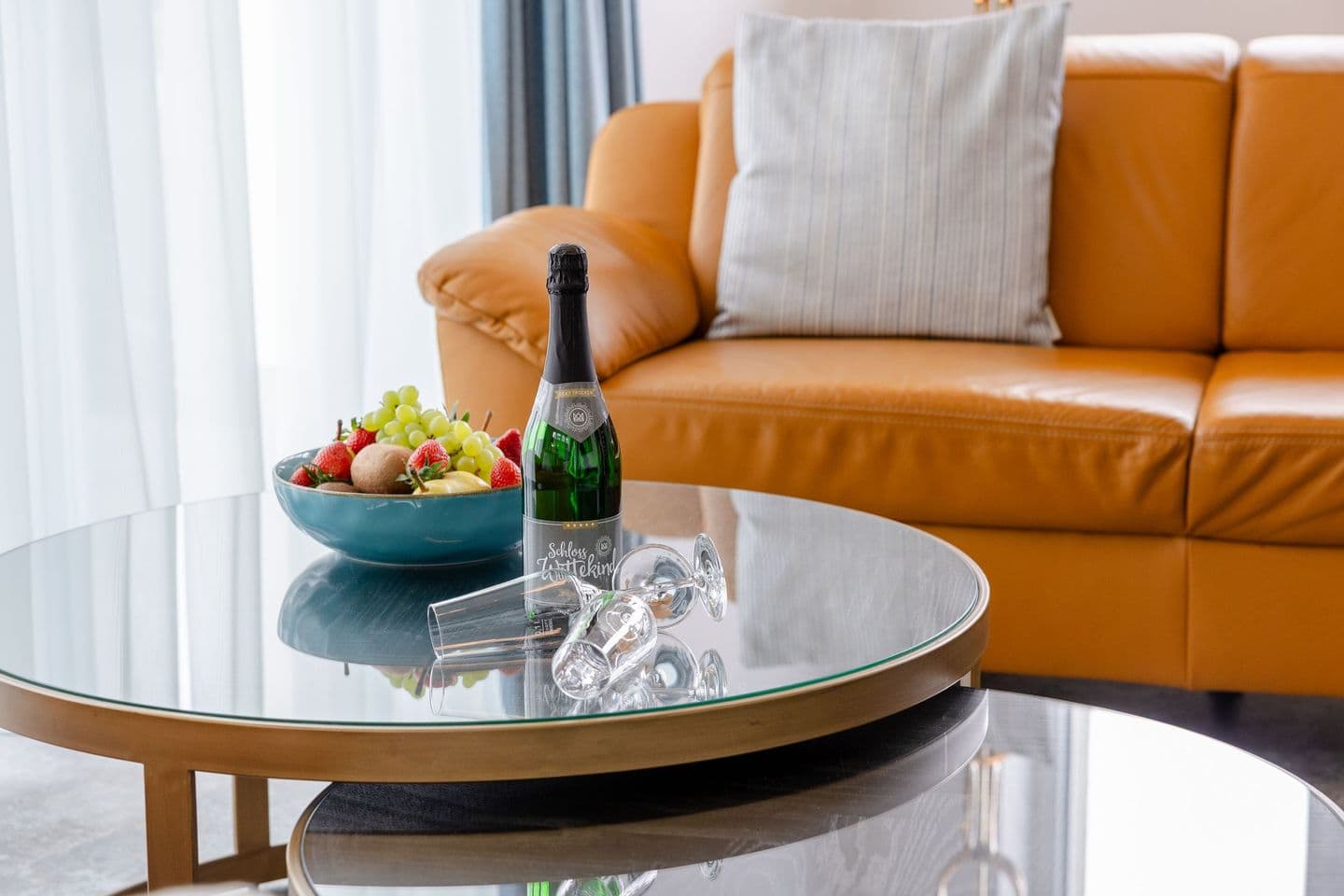 Ferienhaus C Seehütte Neukamp in Neukamp – Wohnzimmer