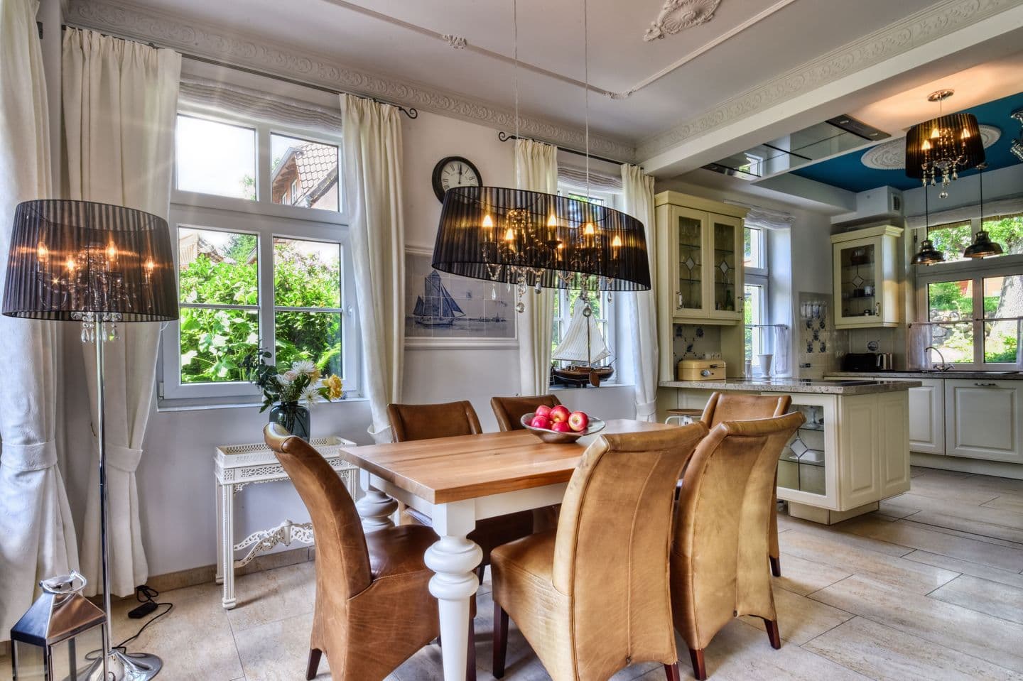 Ferienhaus Classic im Kapitän´s Hus Groß Stresow in Groß Stresow – Wohnzimmer