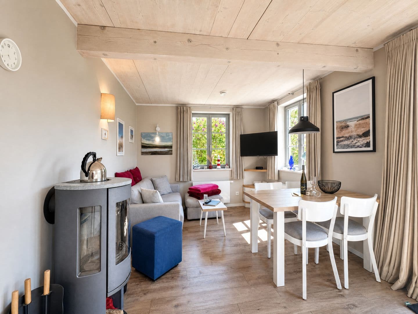 Ferienhaus Große Lage 16 Feriendorf Klein Stresow Rügen in Klein Stresow – Wohnzimmer