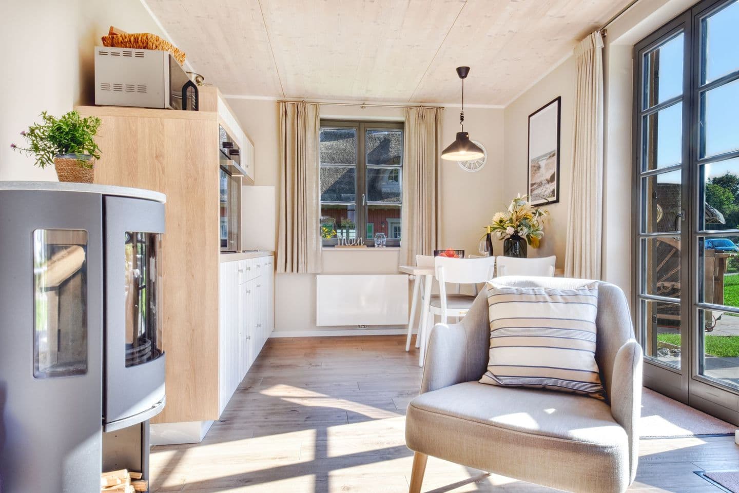 Ferienhaus Inselsommer 10 Feriendorf Klein Stresow Rügen in Klein Stresow – Küche