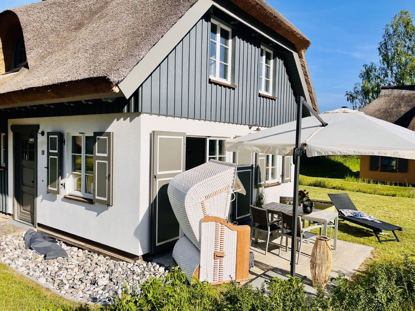 Ferienhaus Küstenkind Feriendorf 08 Klein Stresow Rügen in Klein Stresow – Außenansicht