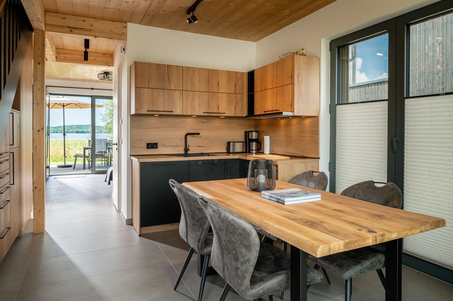 Ferienhaus LEE - Vogteihof am Bodden in Streu – Küche