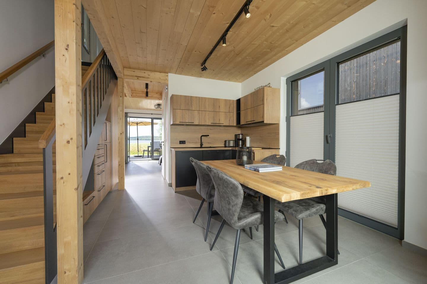 Ferienhaus LEE - Vogteihof am Bodden in Streu – Küche