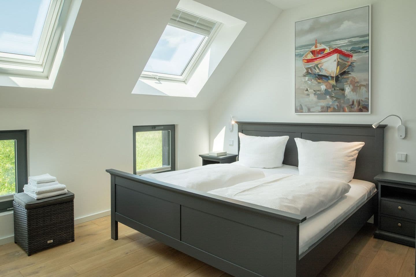 Ferienhaus LEE - Vogteihof am Bodden in Streu – Schlafzimmer