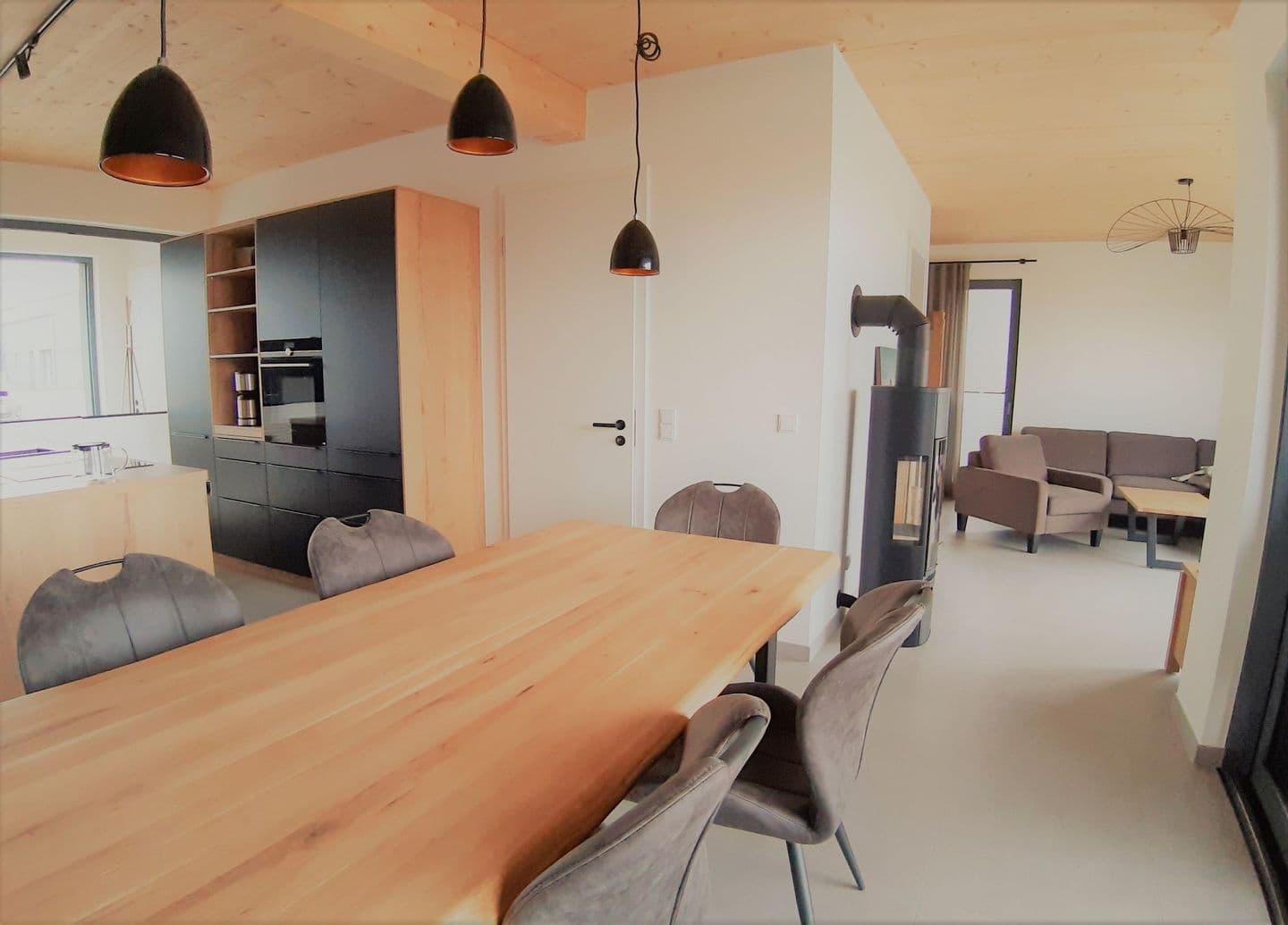 Ferienhaus LUV - Vogteihof am Bodden in Streu – Wohnzimmer