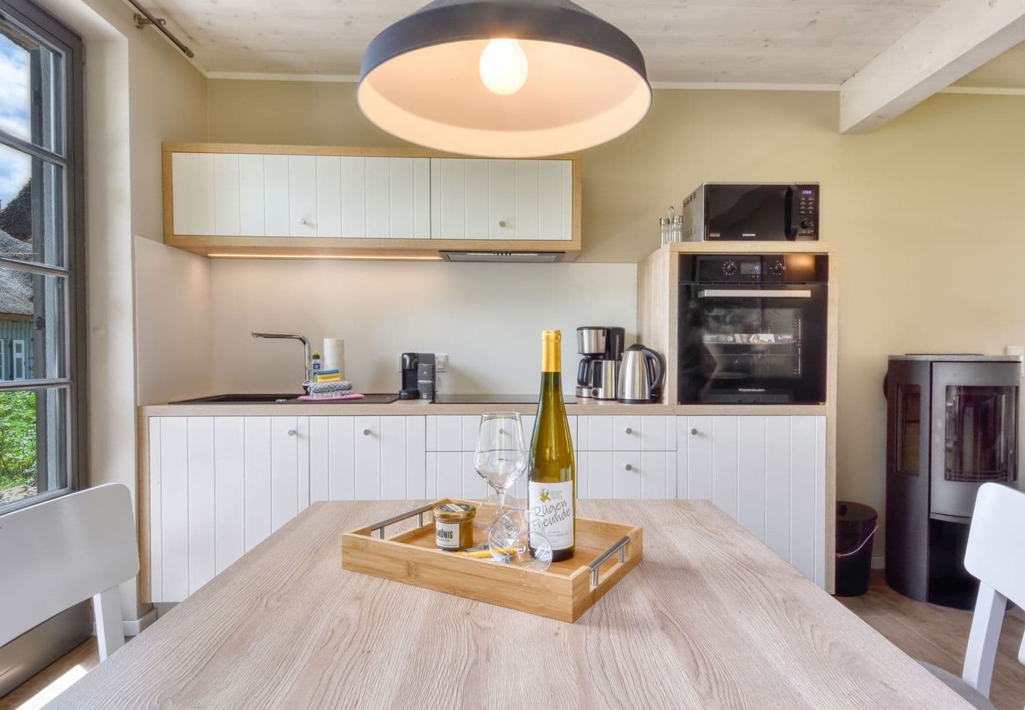 Ferienhaus Mee(h)r Zeit 07 Feriendorf Klein Stresow Rügen in Klein Stresow – Küche