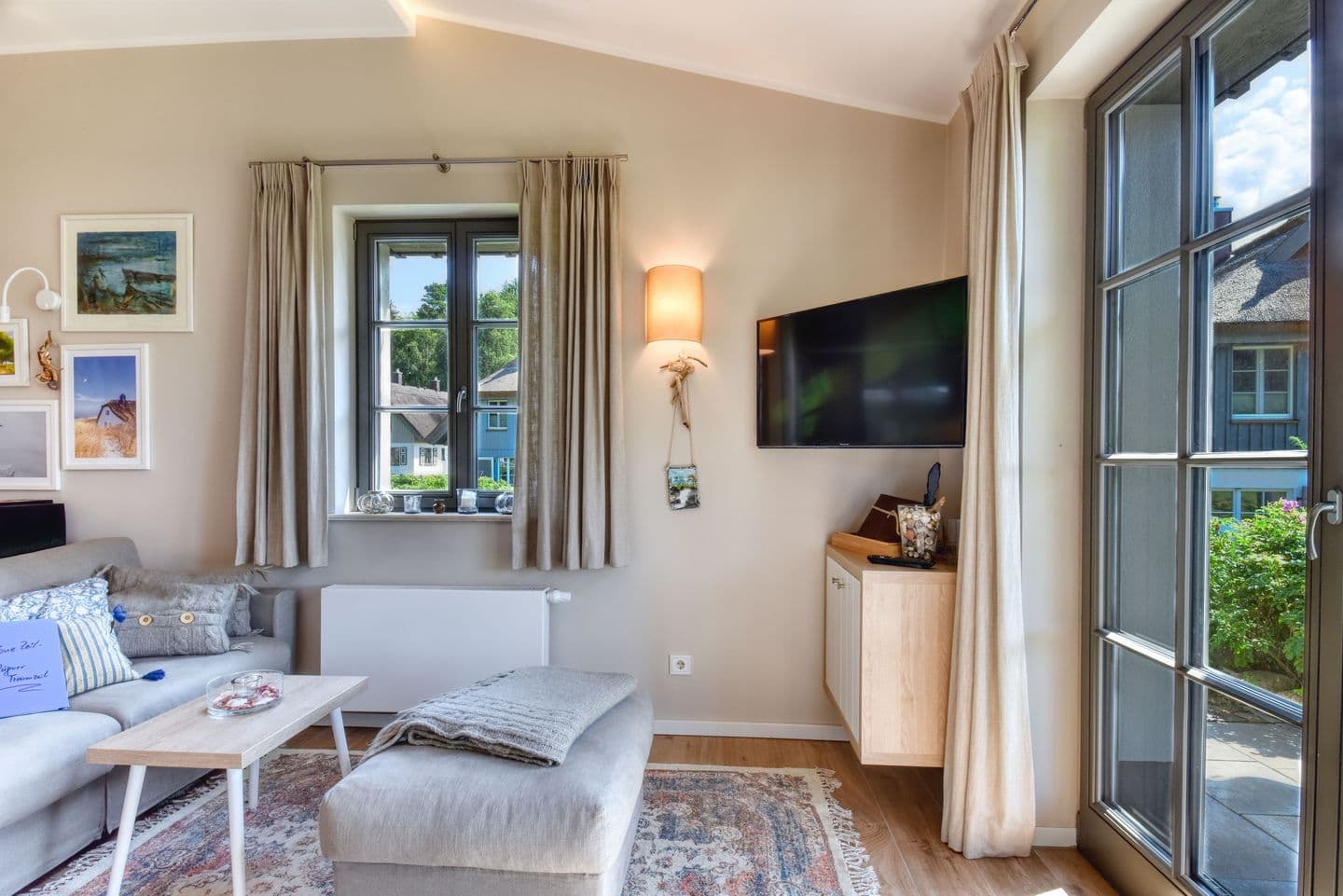 Ferienhaus Rügener Traumzeit 30 Feriendorf Klein Stresow Rügen in Klein Stresow – Wohnzimmer