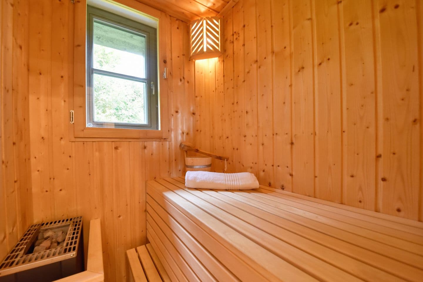 Ferienhaus Svantevit 31 Feriendorf Klein Stresow Rügen in Klein Stresow – Sauna