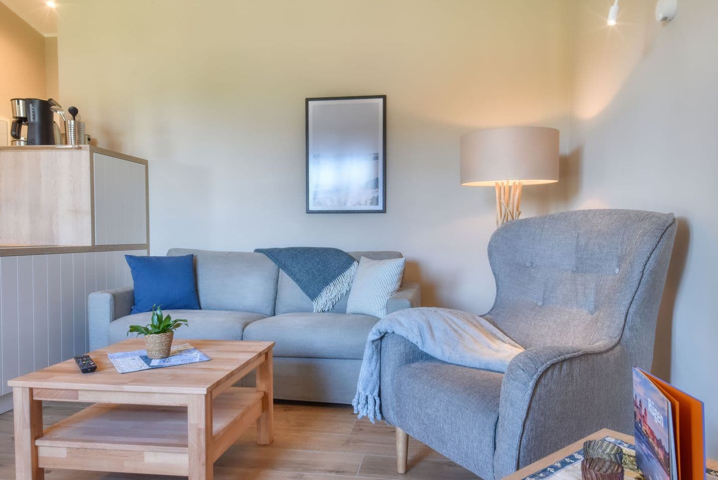 Ferienhaus Vilmblick 34 Feriendorf Klein Stresow Rügen in Klein Stresow – Wohnzimmer