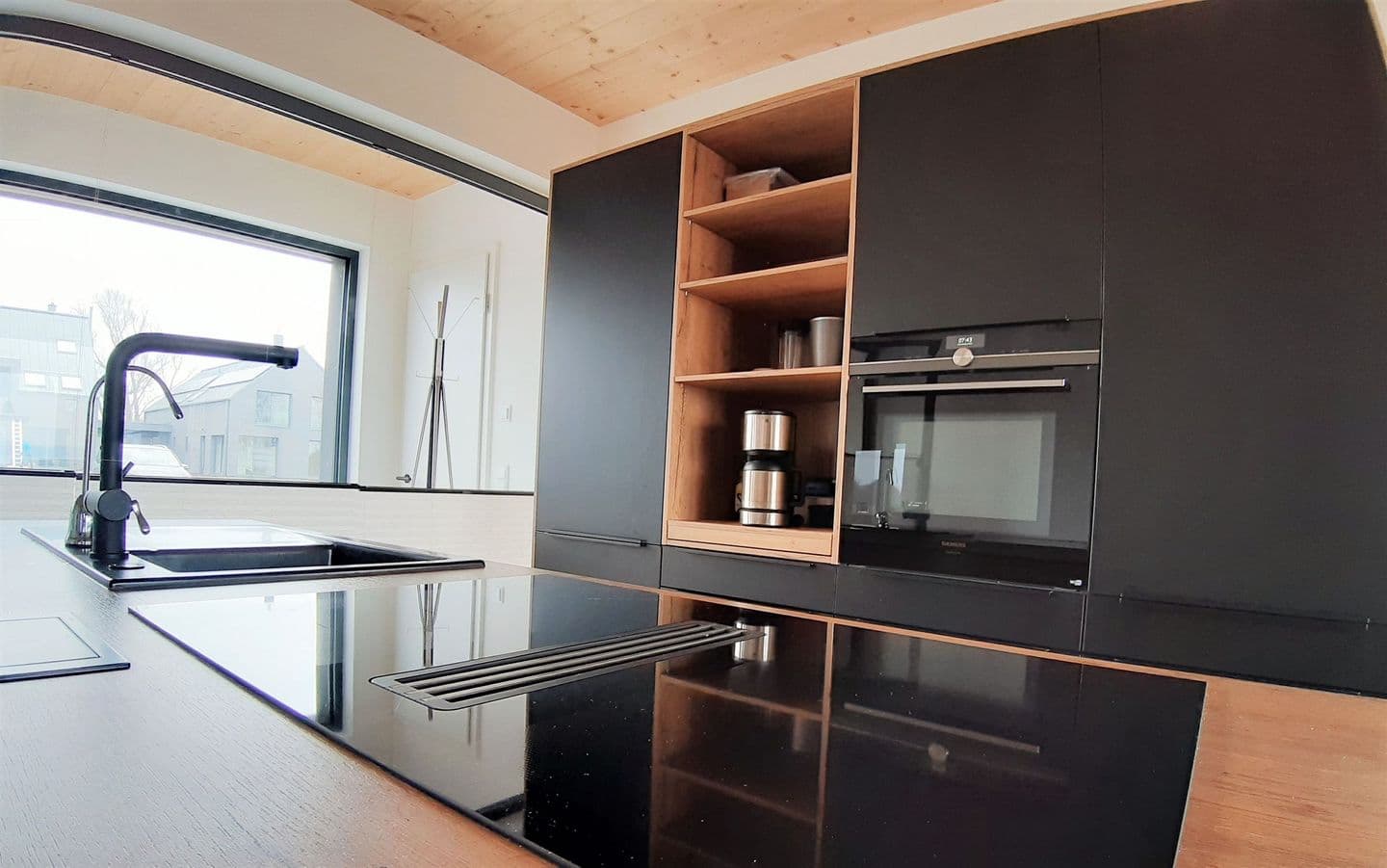 Ferienhaushälfte LUV - Vogteihof am Bodden in Streu – Küche