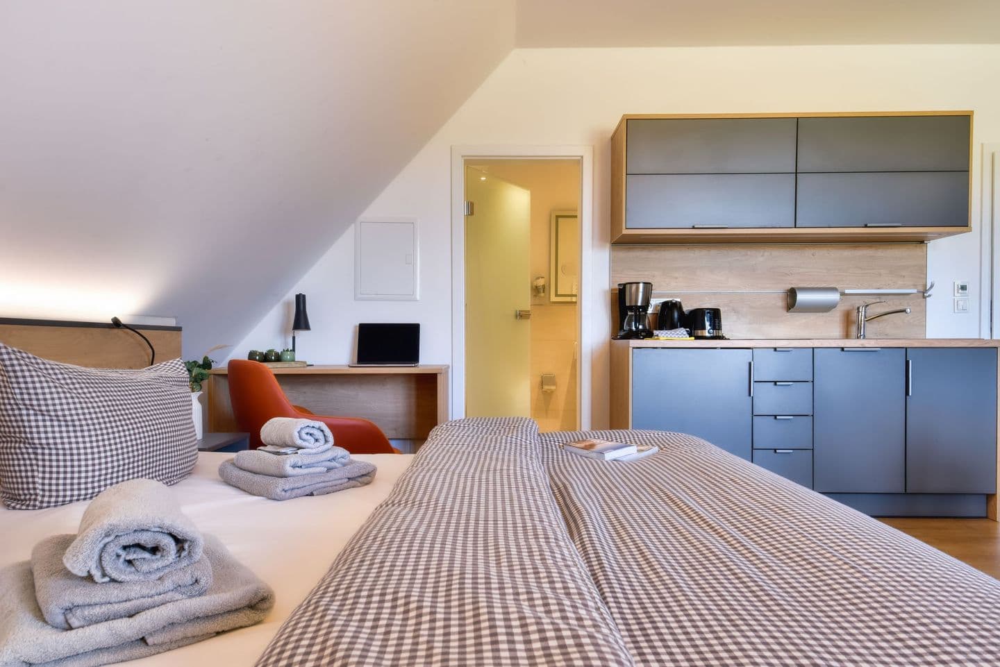 Ferienwohnung Austernfischer 39 im Wreecher Idyll Rügen in Wreechen – Wohnzimmer