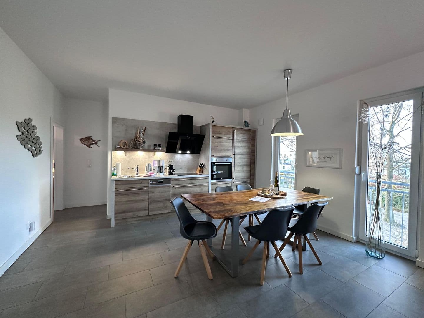 Ferienwohnung Backbord im Quartier Sellin in Sellin – Küche