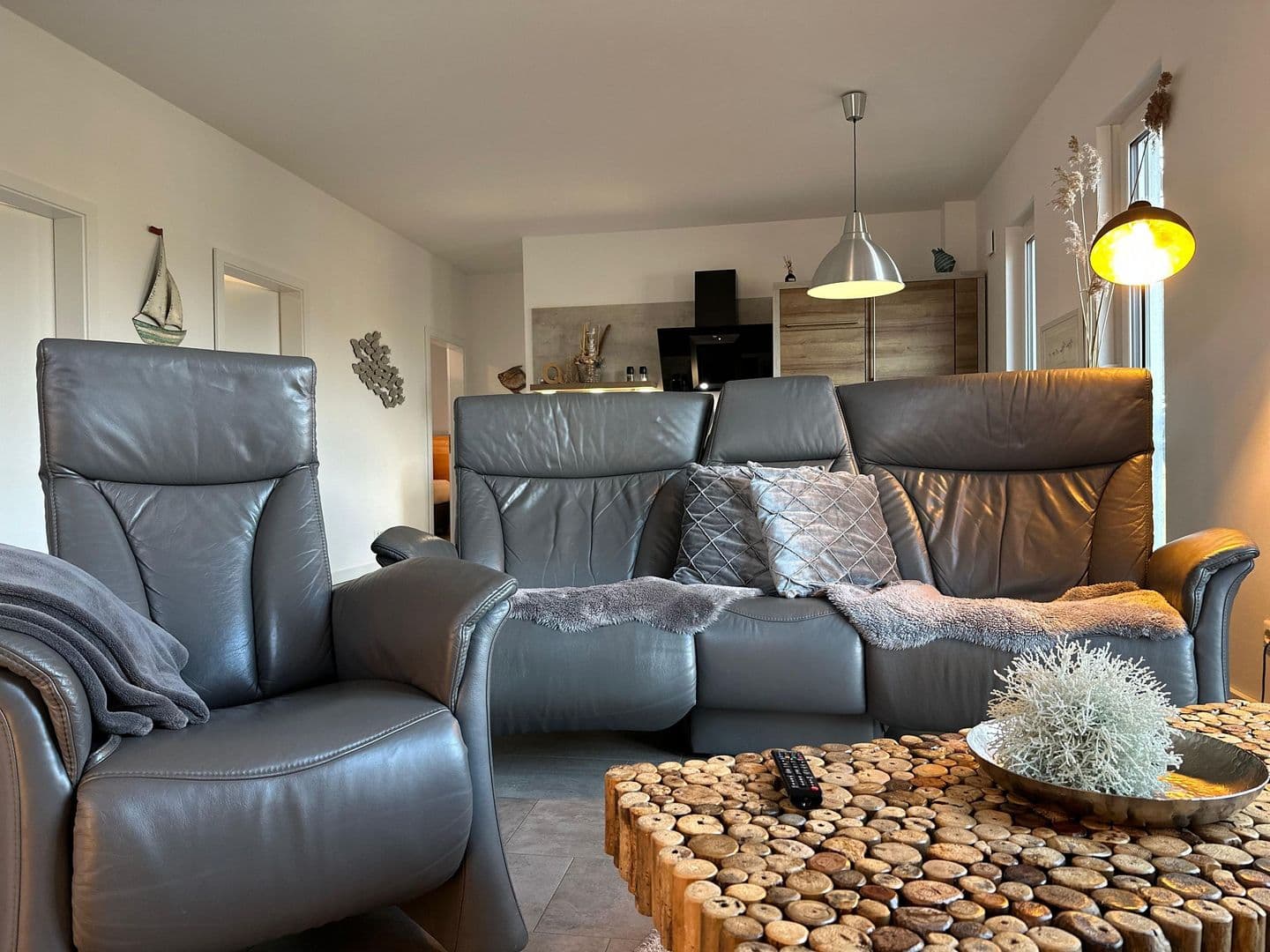 Ferienwohnung Backbord im Quartier Sellin in Sellin – Wohnzimmer