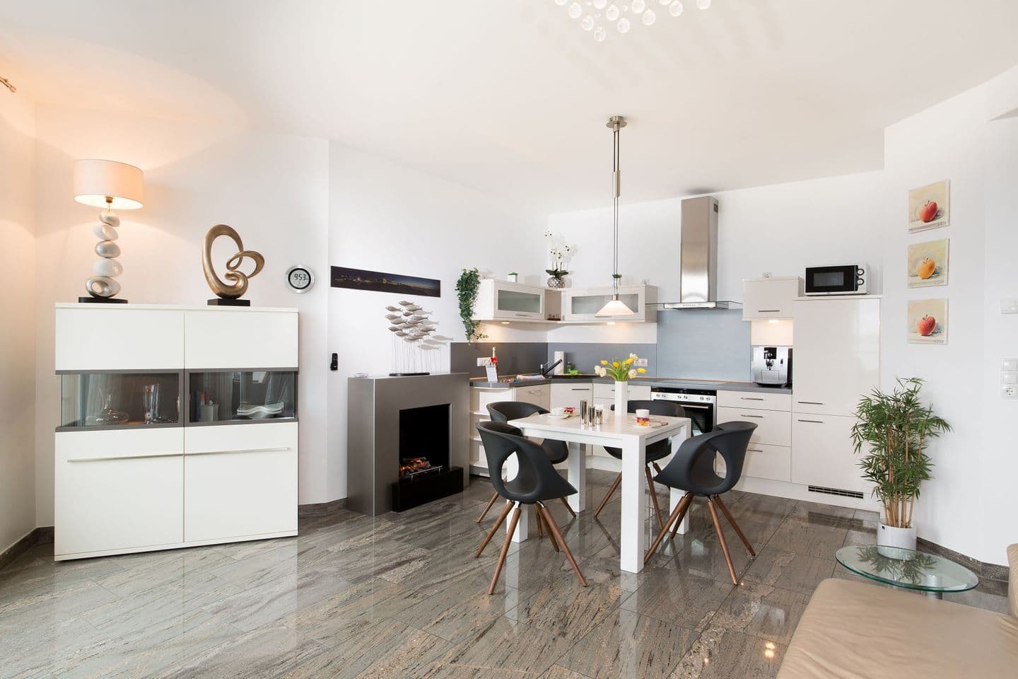 Ferienwohnung Beach Princess 8 / Haus Strandschloss Binz in Binz – Küche