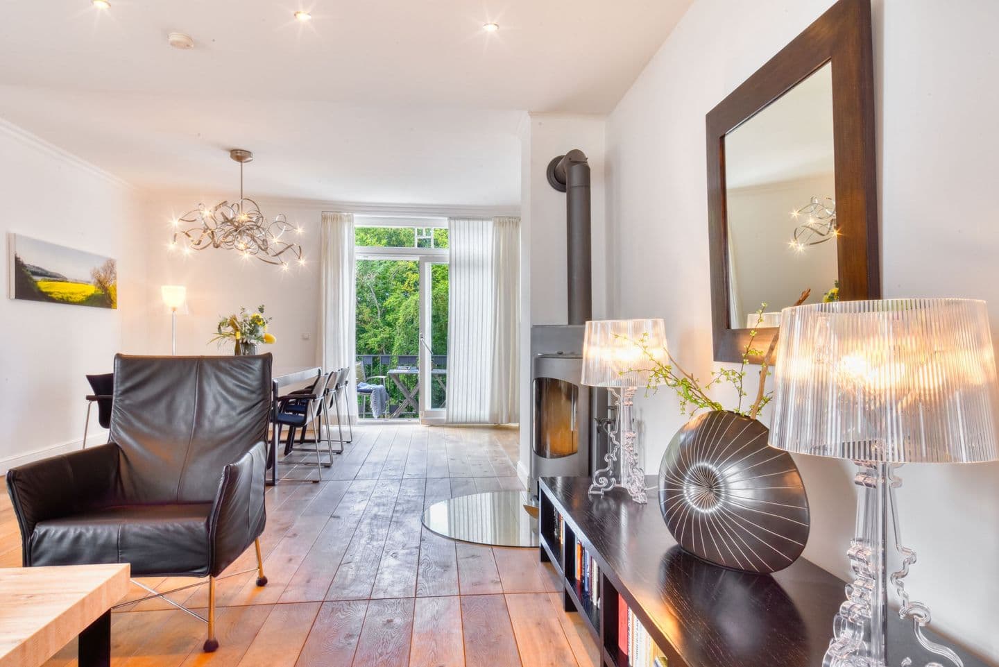 Ferienwohnung Bernstein in der Villa Rex Sellin in Sellin – Wohnzimmer