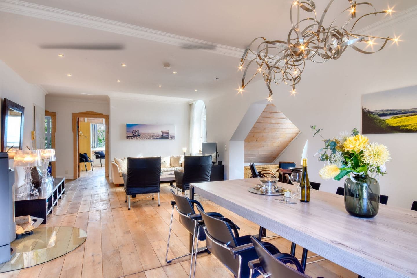 Ferienwohnung Bernstein in der Villa Rex Sellin in Sellin – Wohnzimmer