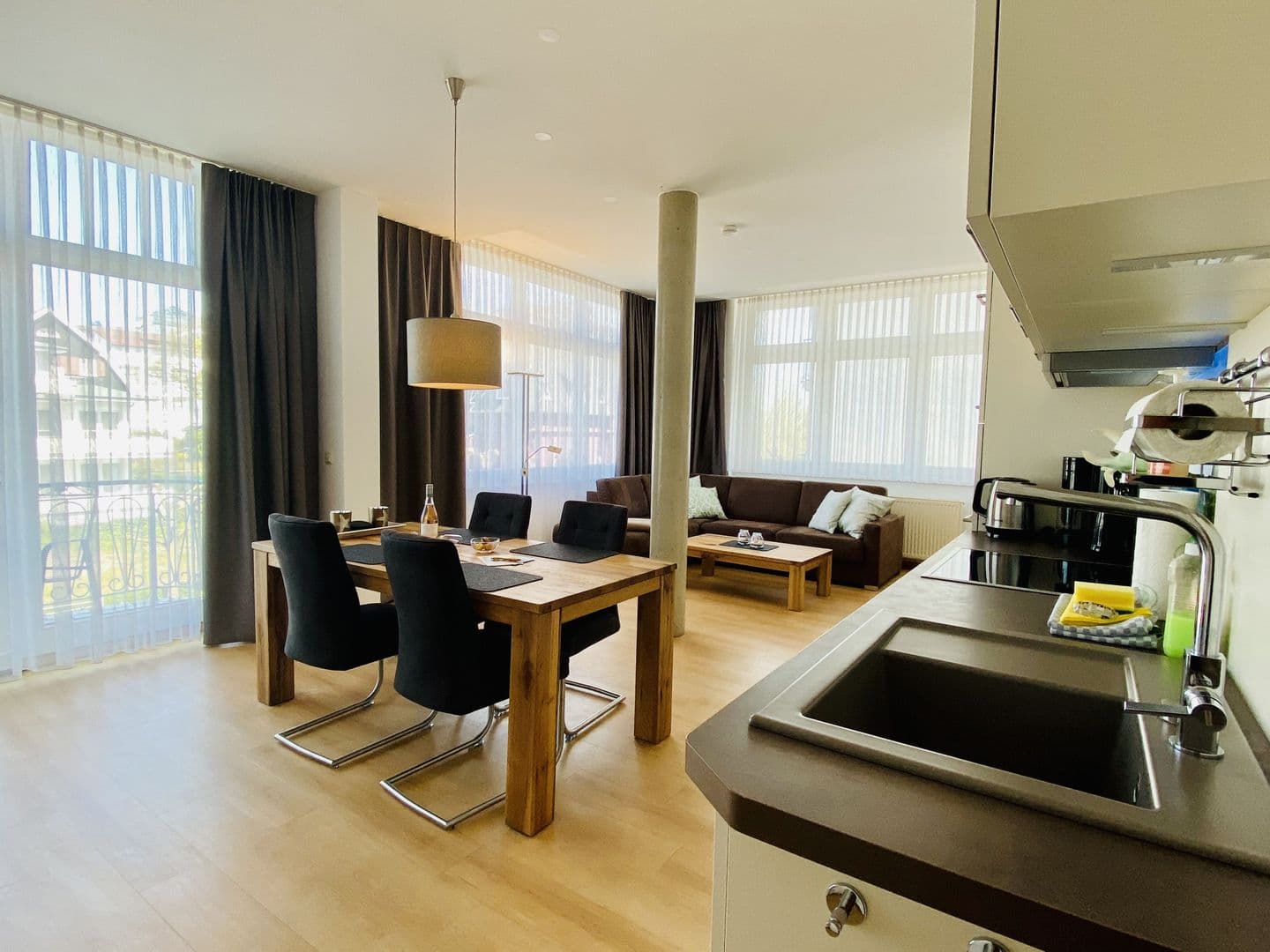 Ferienwohnung Binzer Meerlust 31 im Haus Jahreszeiten Binz in Binz – Küche