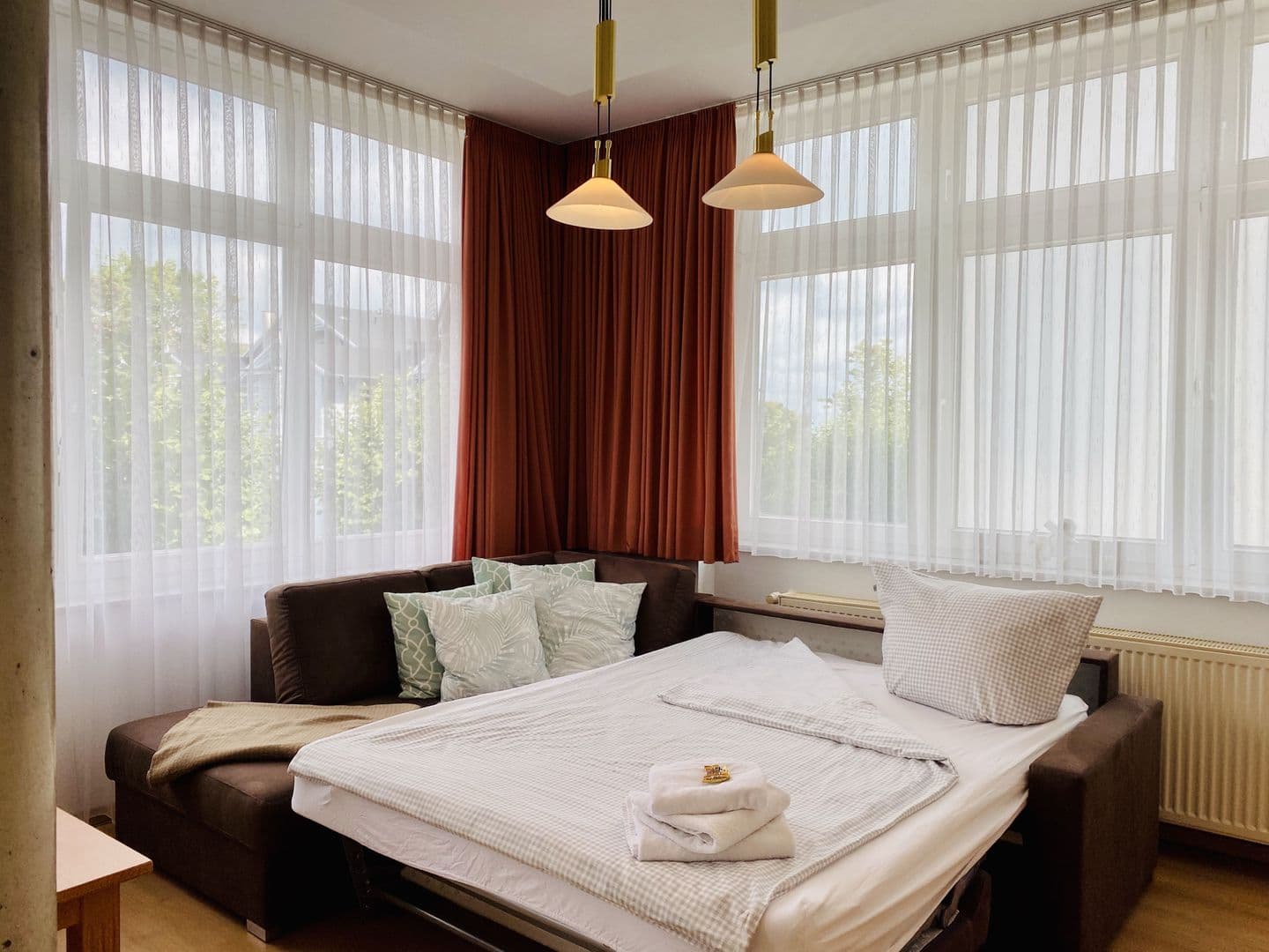 Ferienwohnung Binzer Meerlust 31 im Haus Jahreszeiten Binz in Binz – Wohnzimmer