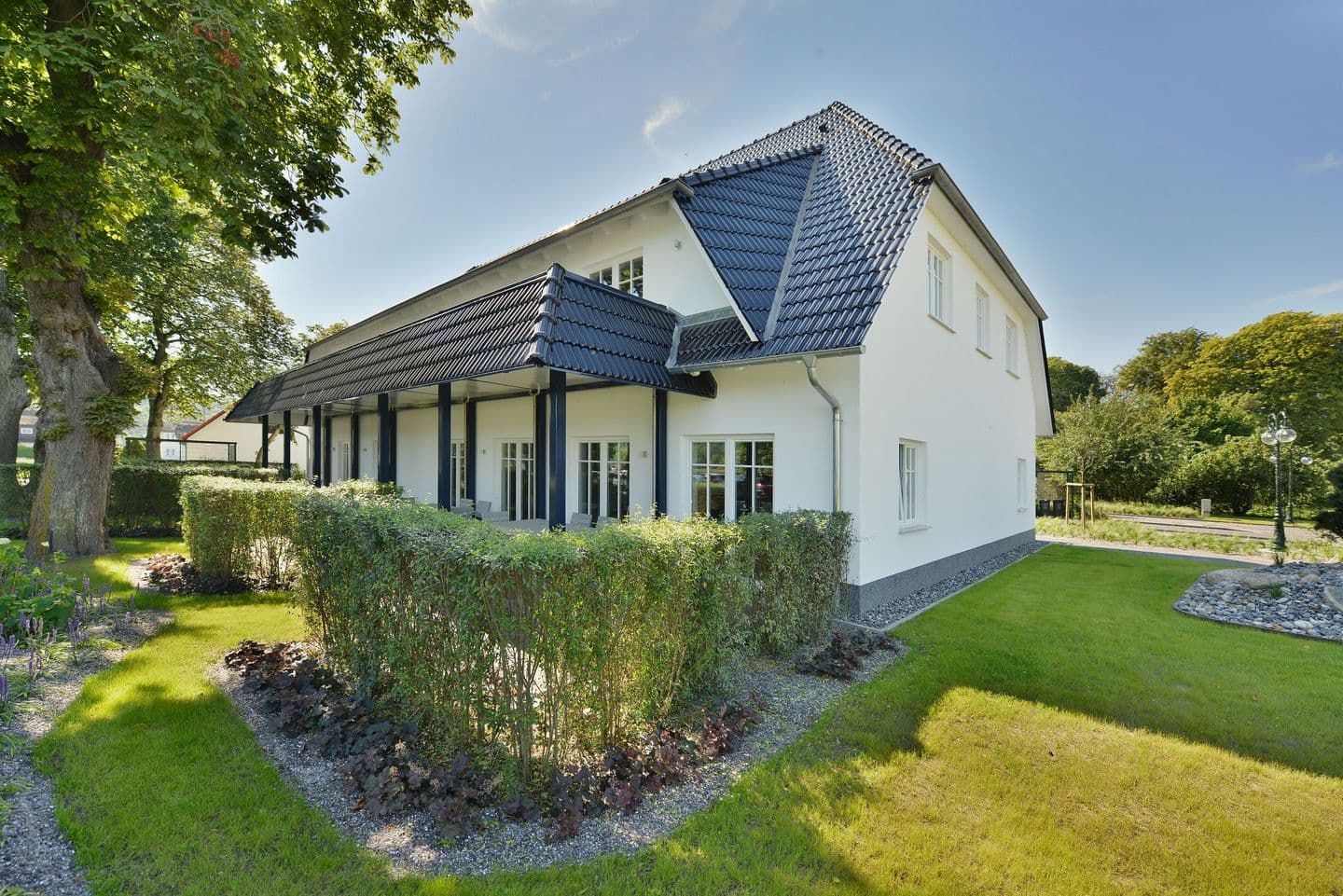 Ferienwohnung Blaues Haus App. 2 in Ralswiek in Ralswiek – Außenansicht