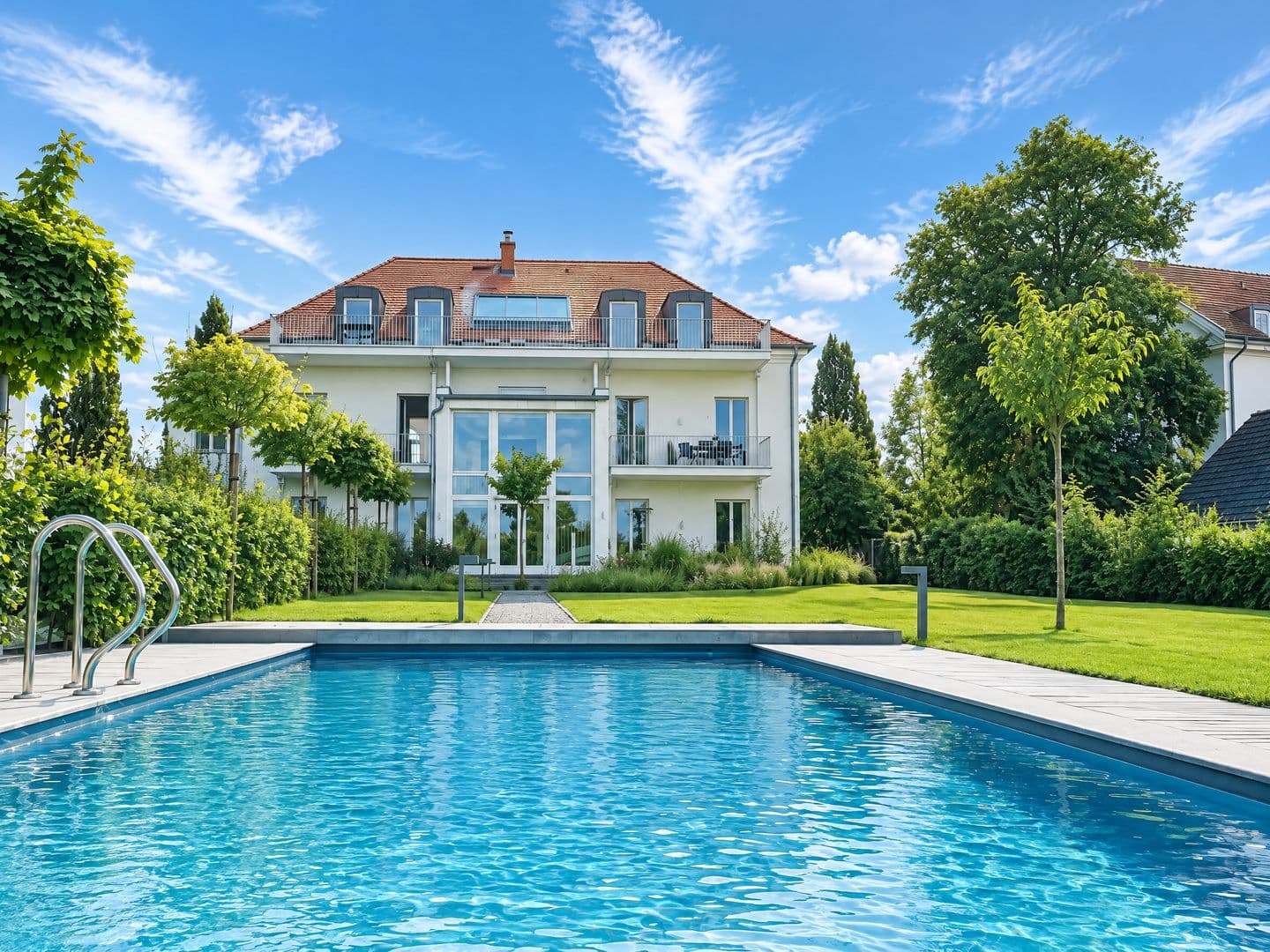Ferienwohnung Circus Loft in der Villa Circus Putbus in Putbus – Pool