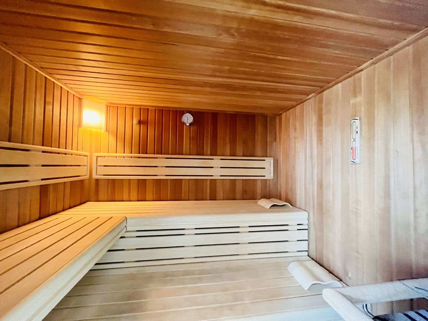 Ferienwohnung Domizil am Meer Haus Arkona Prora in Prora – Sauna