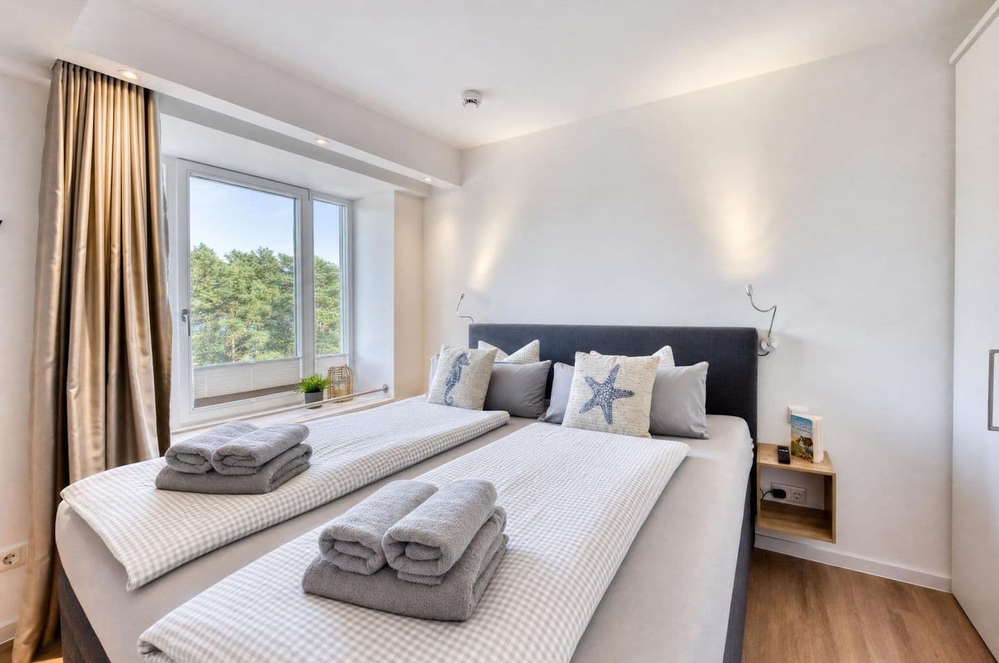 Ferienwohnung Domizil am Meer Haus Arkona Prora in Prora – Schlafzimmer