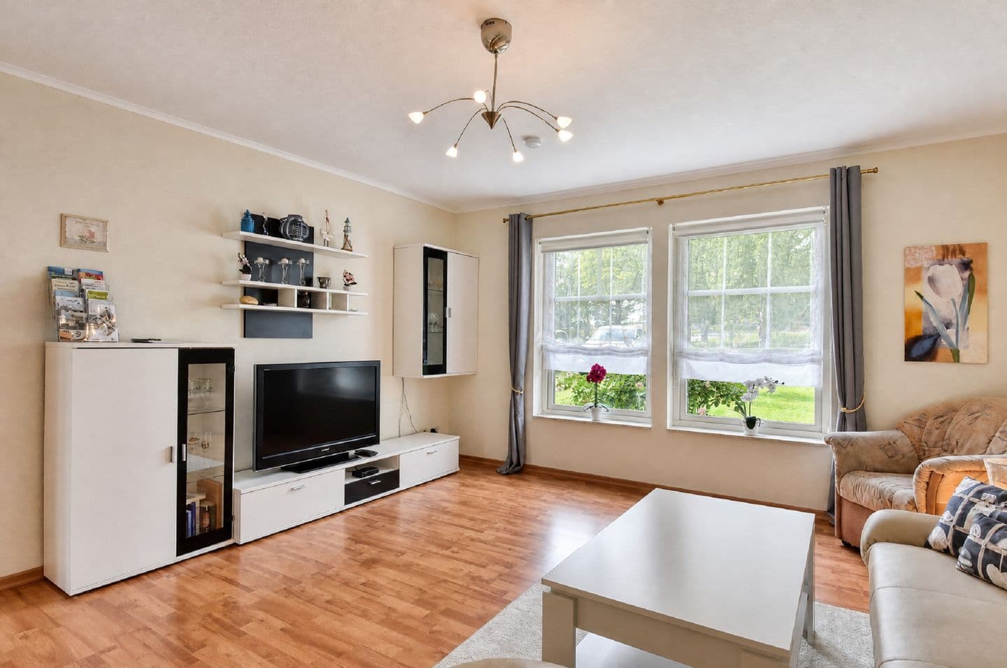 Ferienwohnung Dück in Pastitz in Putbus – Wohnzimmer
