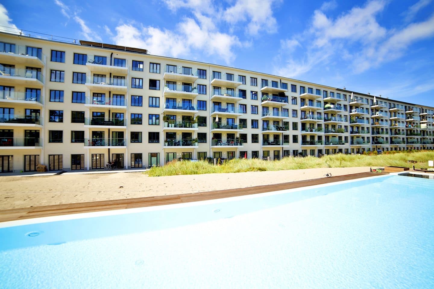 Ferienwohnung Dünenloft 7 im Haus Düne 7 Prora in Prora – Pool