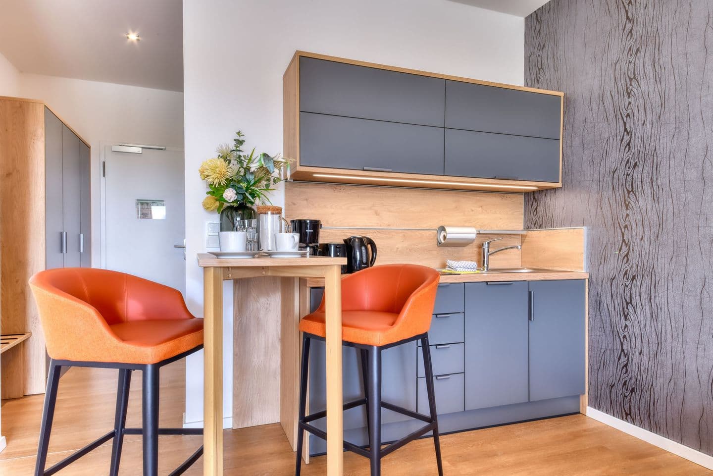 Ferienwohnung Feldlerche 15 im Wreecher Idyll Rügen in Wreechen – Küche