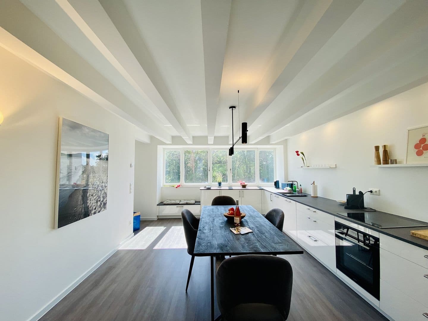 Ferienwohnung FischerLoft im Haus Hiddensee Prora in Prora – Küche