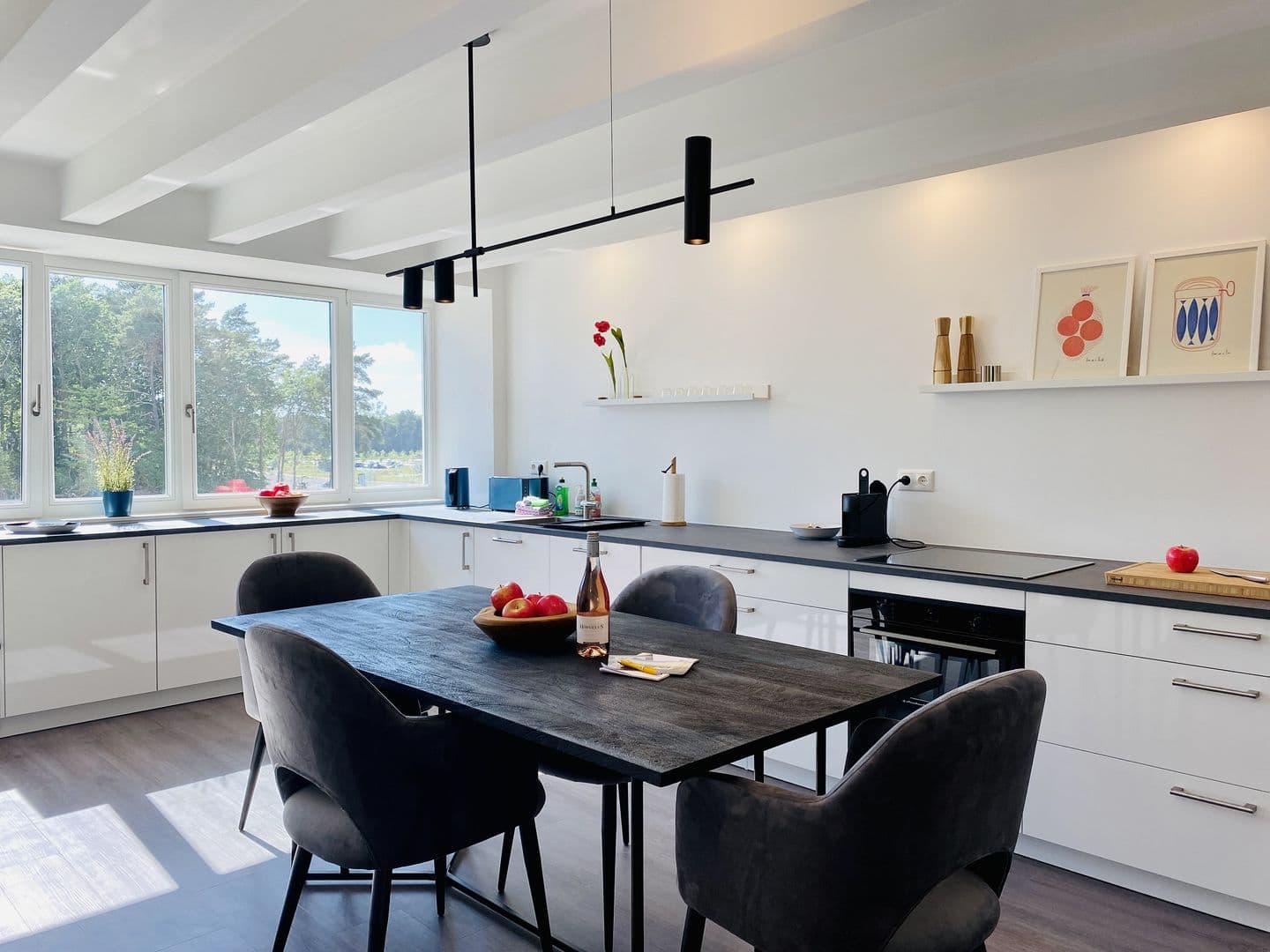 Ferienwohnung FischerLoft im Haus Hiddensee Prora in Prora – Küche