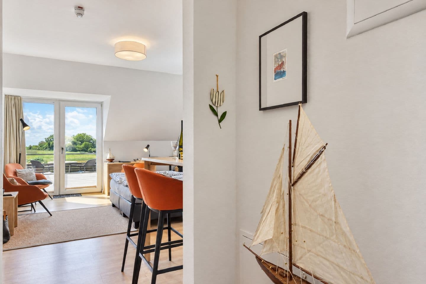 Ferienwohnung Grasmücke 09 im Wreecher Idyll Rügen in Wreechen – Eingang