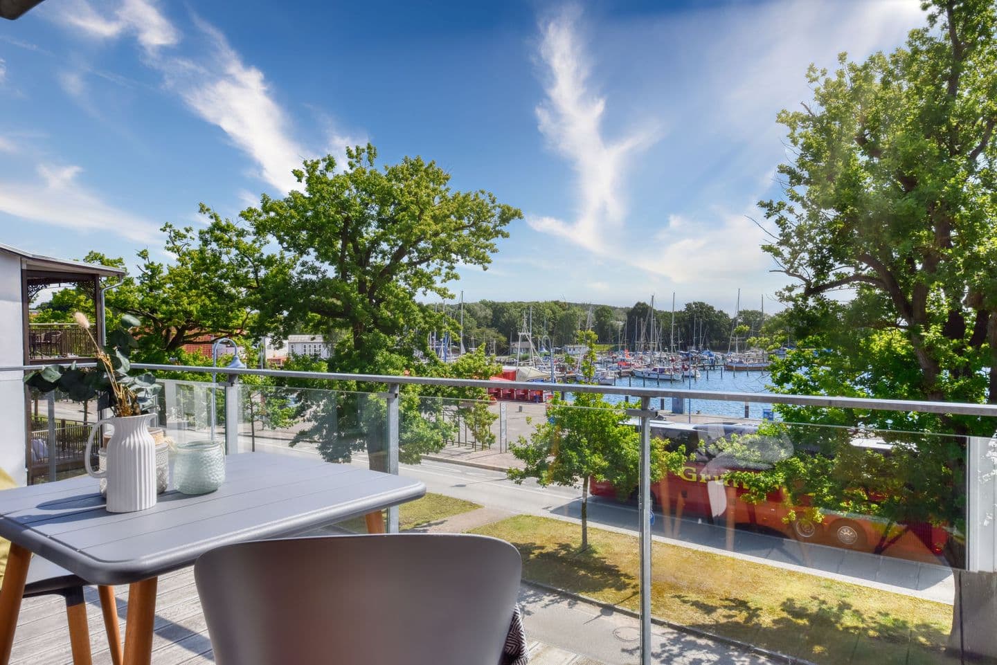 Ferienwohnung Hafenblick in Lauterbach in Putbus – Meerblick