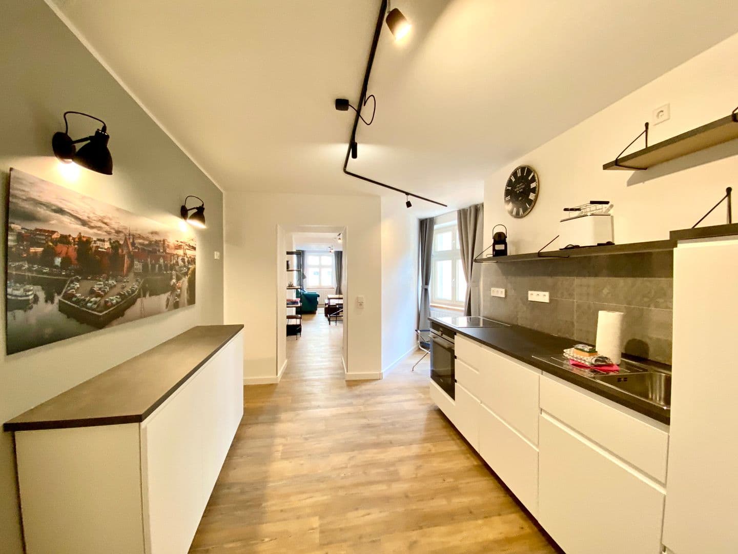 Ferienwohnung HafenCity App. No 1 / Stralsund in Stralsund – Küche