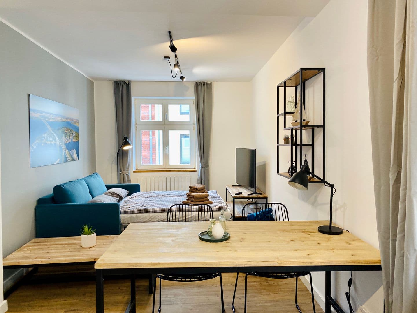 Ferienwohnung HafenCity App. No 1 / Stralsund in Stralsund – Küche