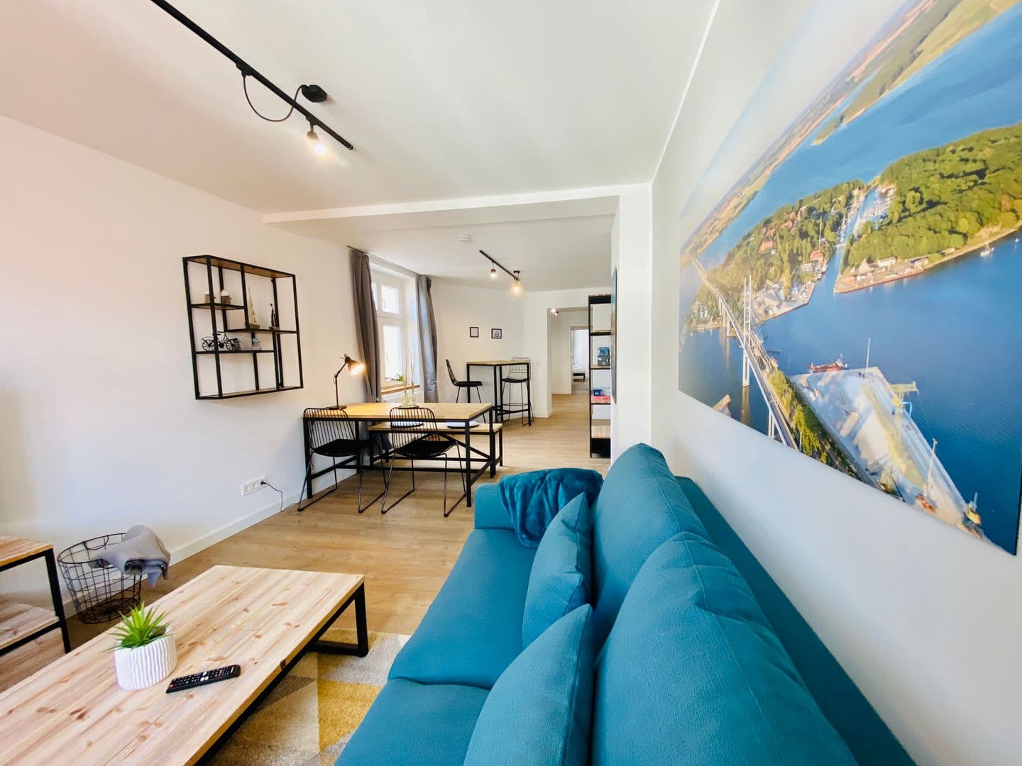 Ferienwohnung HafenCity App. No 2 / Stralsund in Stralsund – Wohnzimmer