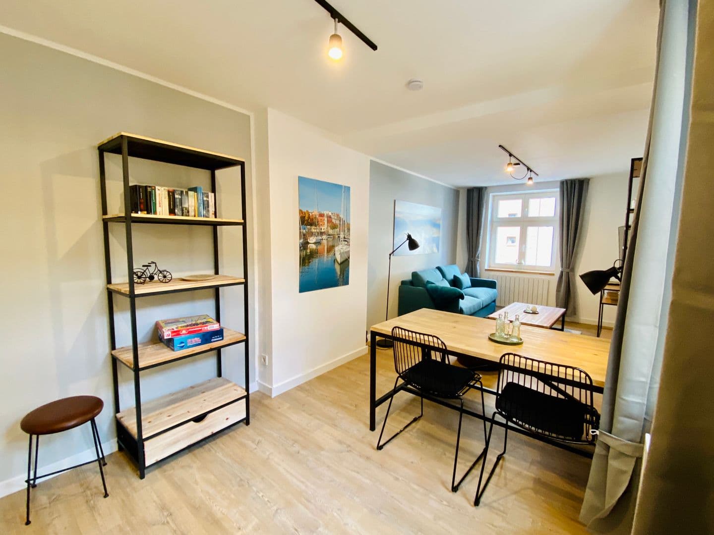 Ferienwohnung HafenCity App. No 3 / Stralsund in Stralsund – Wohnzimmer