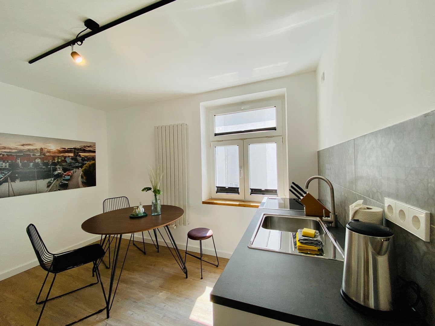 Ferienwohnung HafenCity App. No 5 / Stralsund in Stralsund – Küche