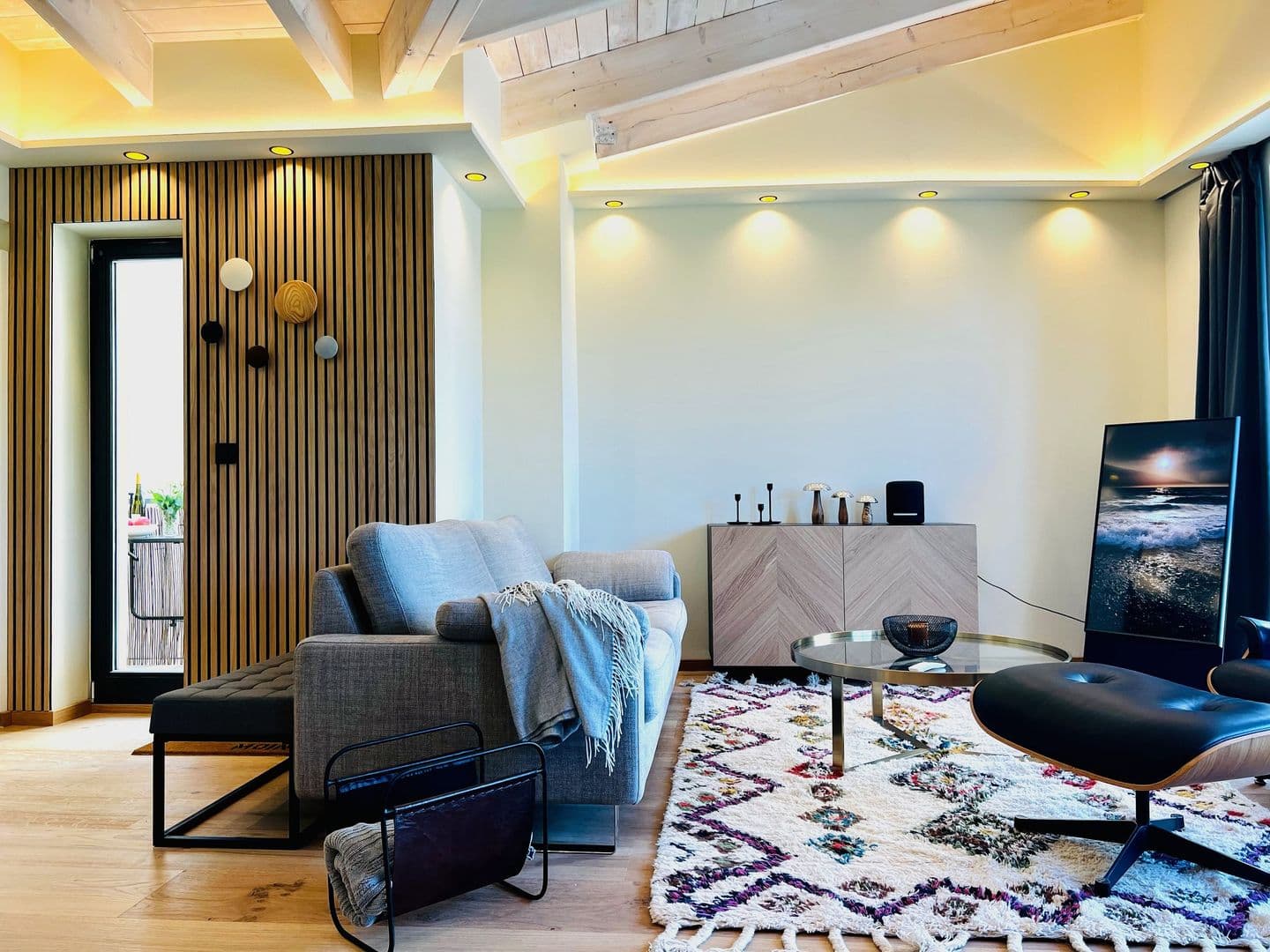 Ferienwohnung HafenCity Loft / Stralsund in Stralsund – Wohnzimmer