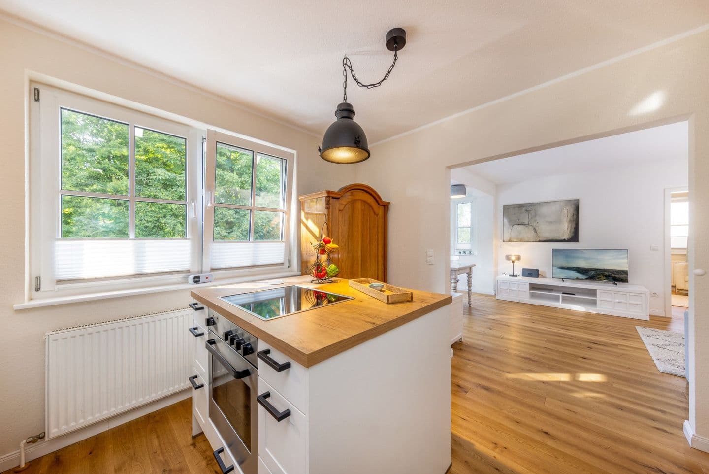 Ferienwohnung Hafenglück in Lauterbach in Putbus – Küche