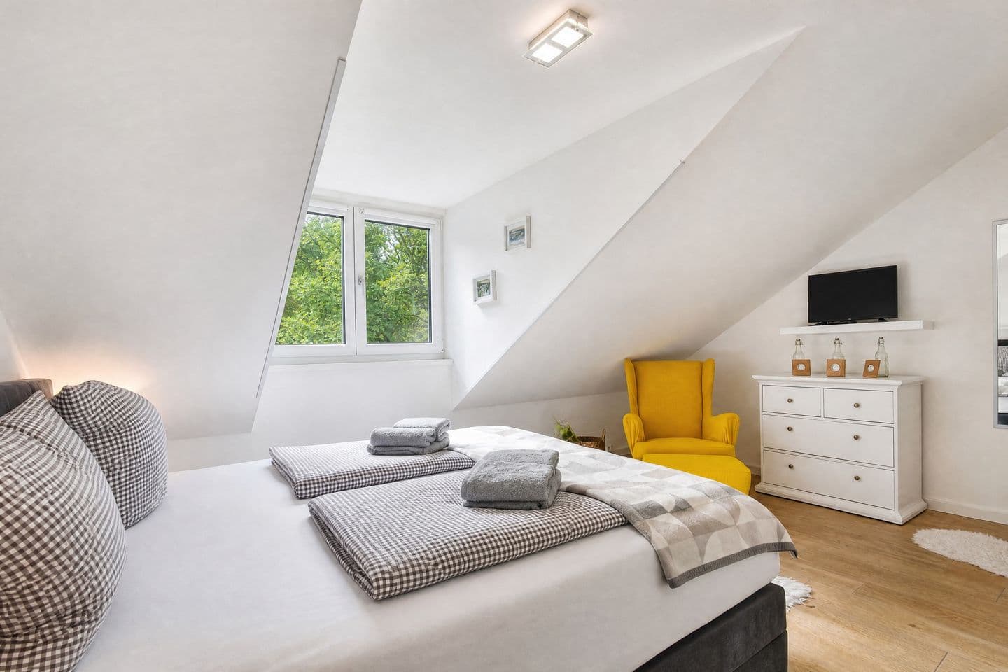 Ferienwohnung Heimathafen 14 in der Villa Sofie Binz in Binz – Schlafzimmer