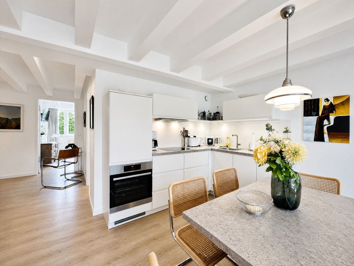 Ferienwohnung Kiek in im Haus Wittow Prora in Prora – Küche
