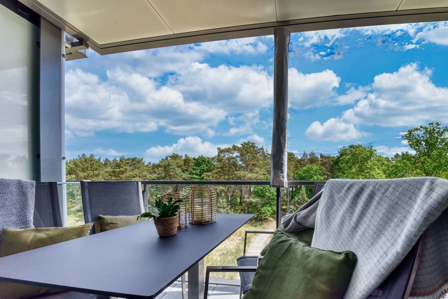 Ferienwohnung Kiek in im Haus Wittow Prora in Prora – Wohnzimmer