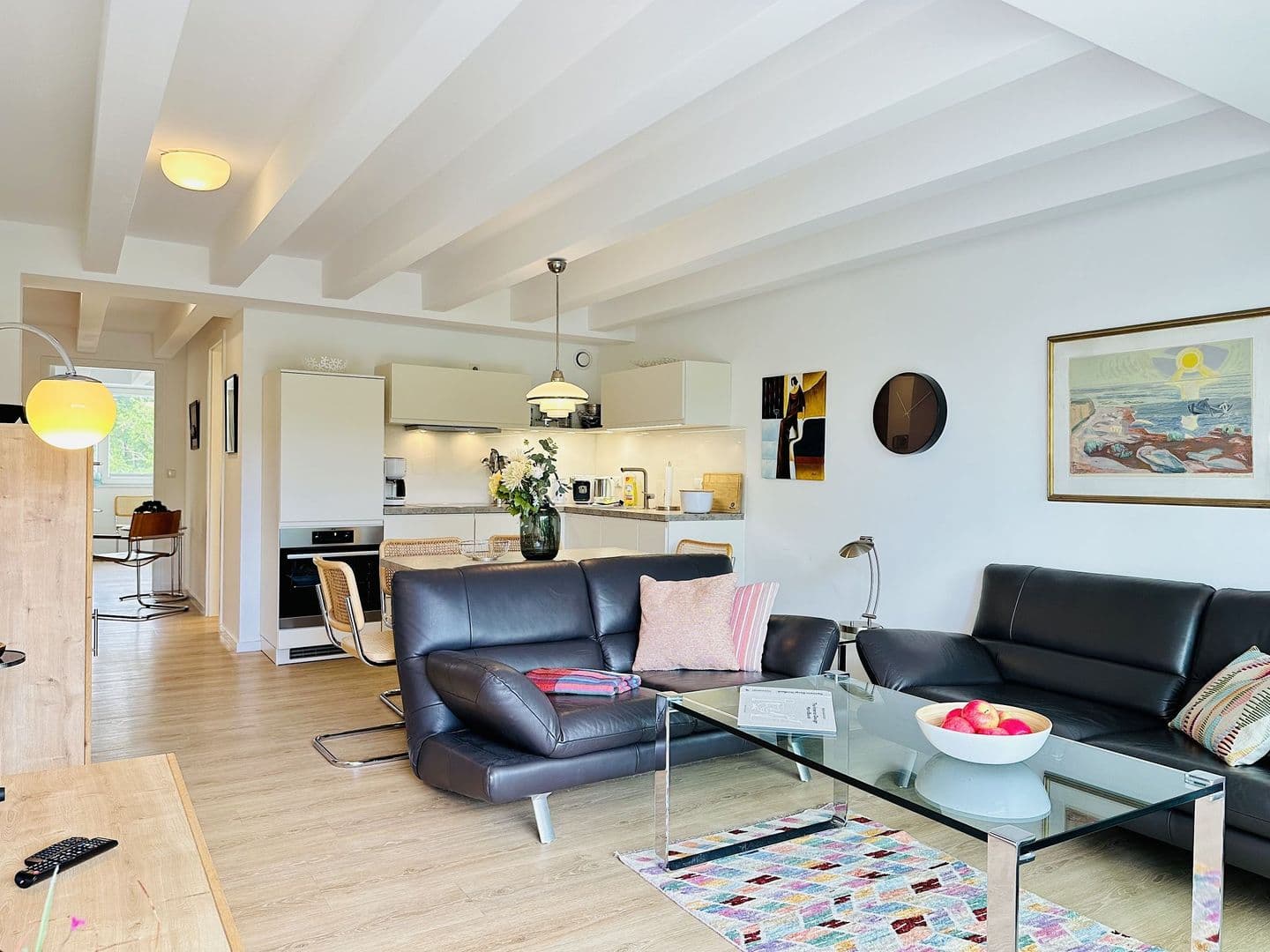 Ferienwohnung Kiek in im Haus Wittow Prora in Prora – Wohnzimmer