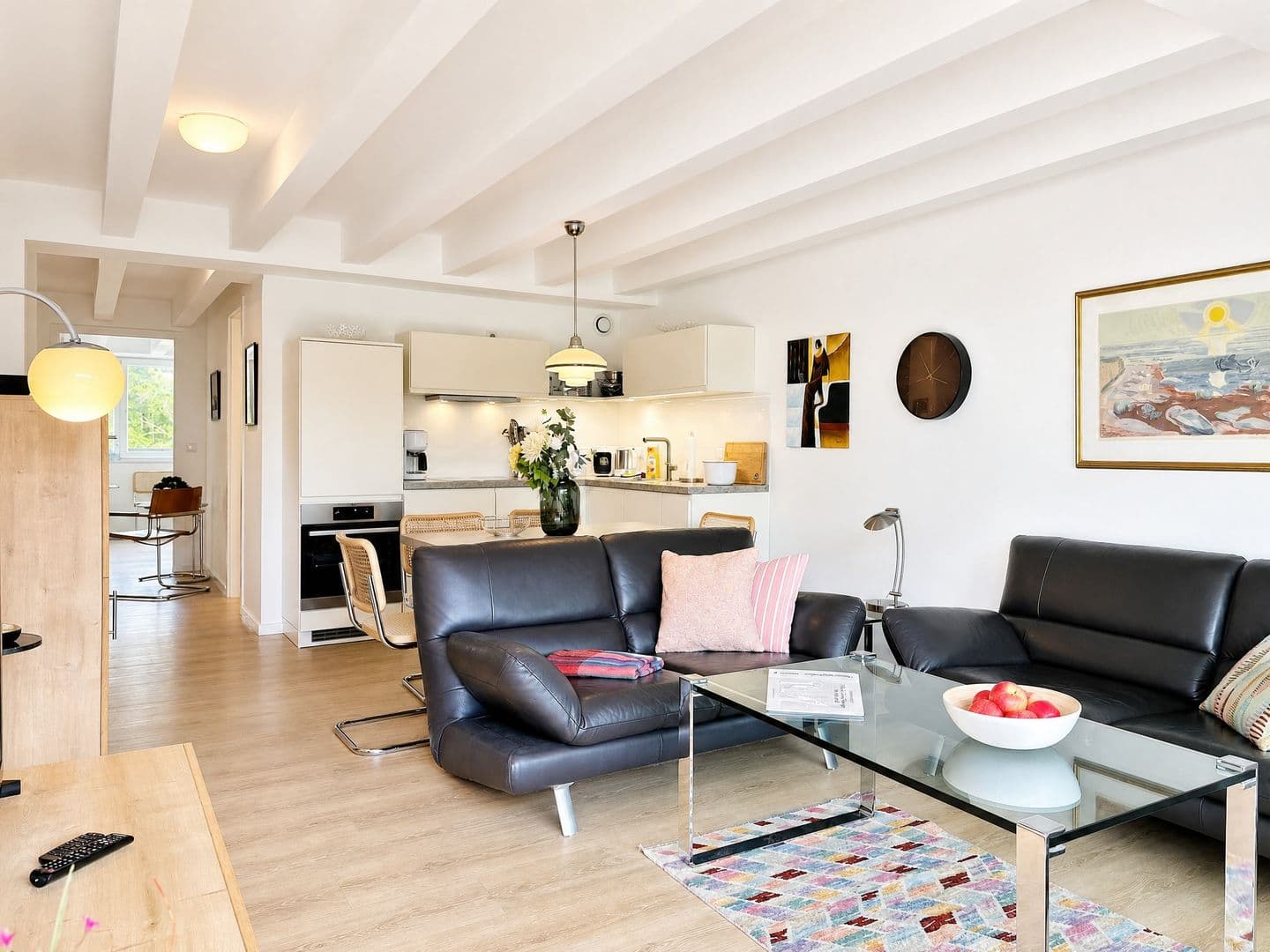 Ferienwohnung Kiek in im Haus Wittow Prora in Prora – Wohnzimmer